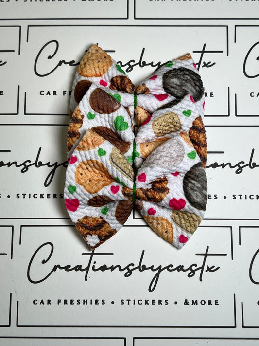 White GS Freshie Bow