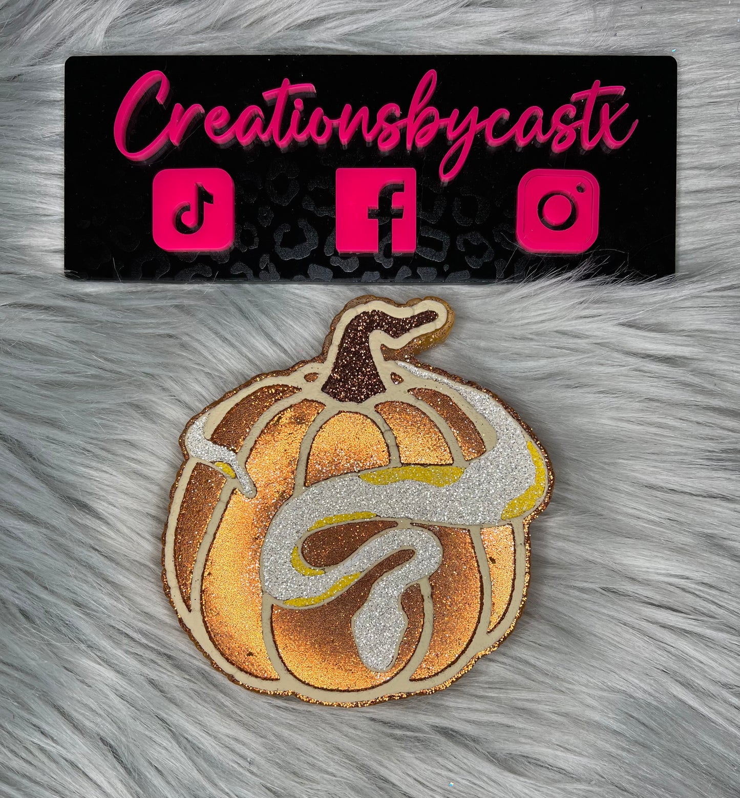 Pumpkin Snake Freshie RTS - Strawberry Lemon Blondie