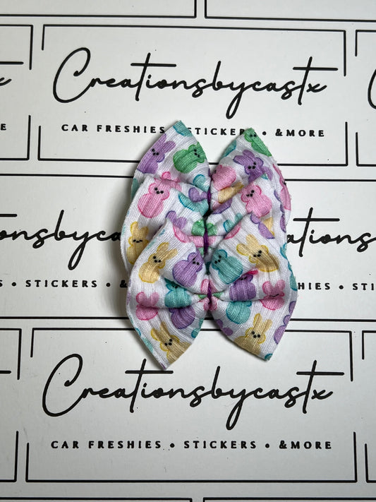 Pastel Bunny Freshie Bow