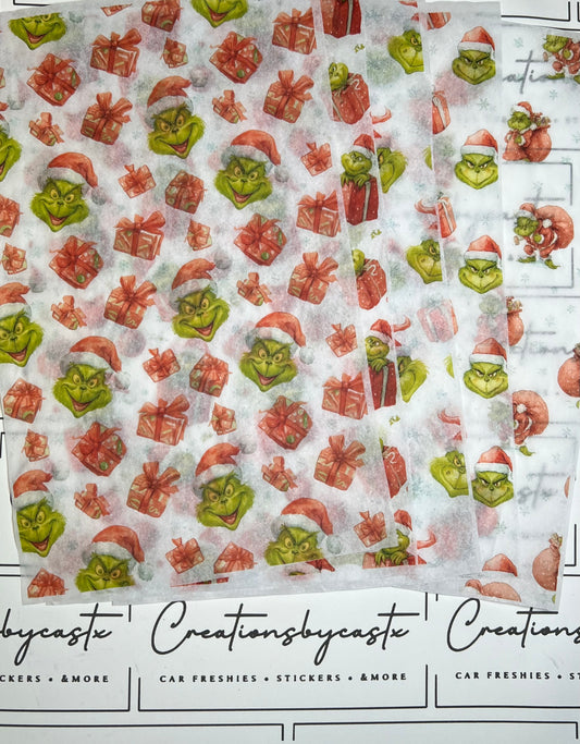 Mean One Bundle Tissue Paper