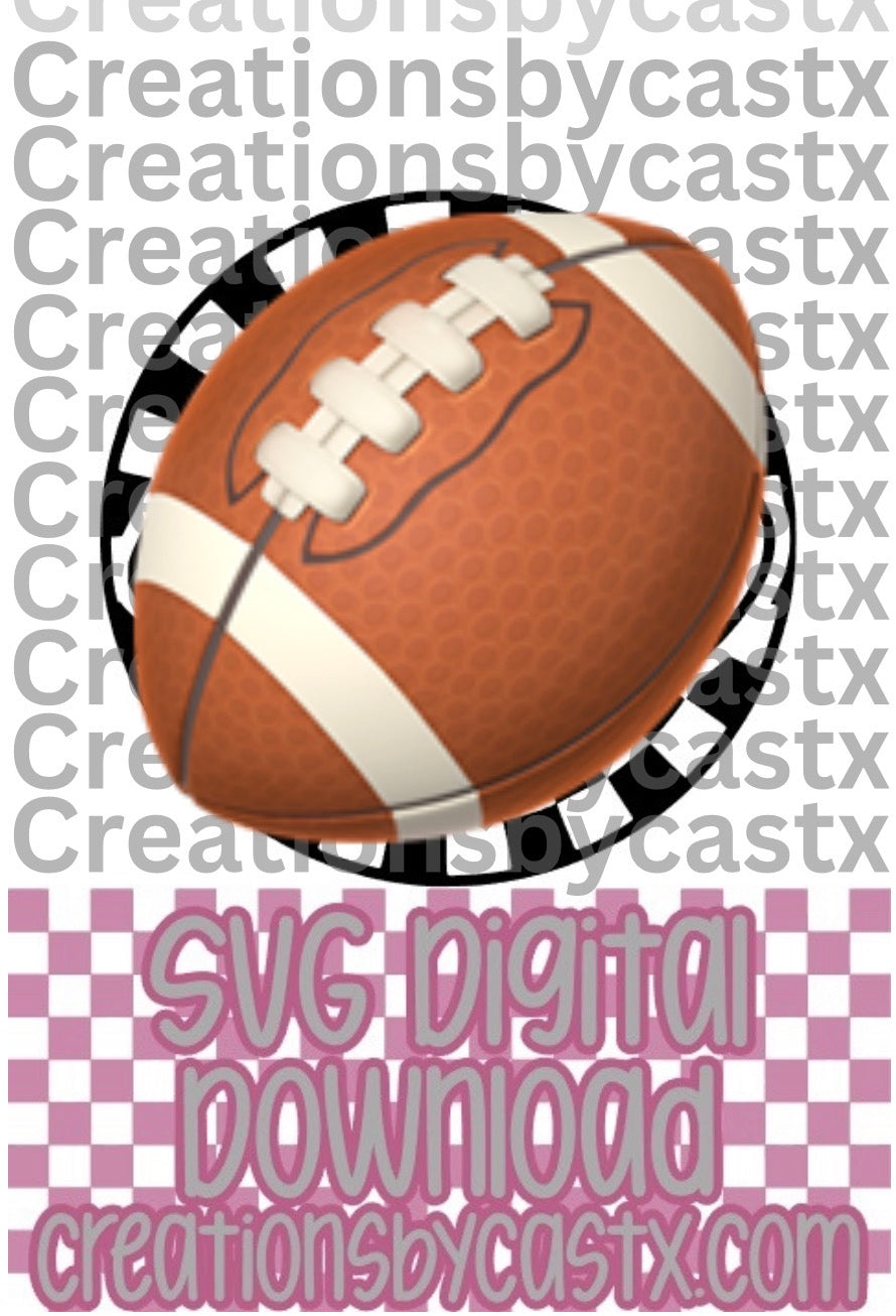 SH Checkered Circle SVG