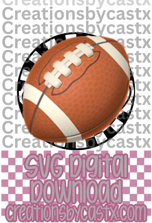 SH Checkered Circle SVG