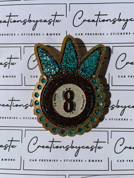 Turquoise 8 Ball  RTS - Fruit Pebbles