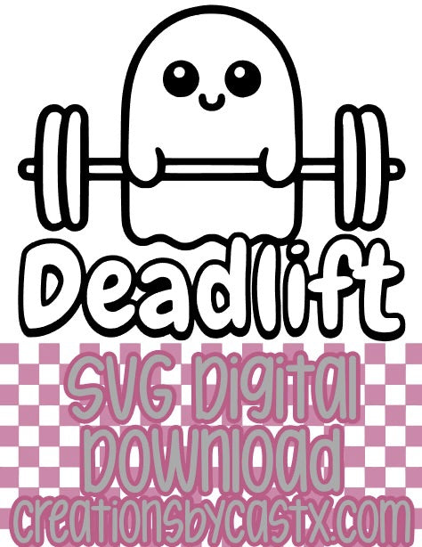 Deadlift Ghost SVG