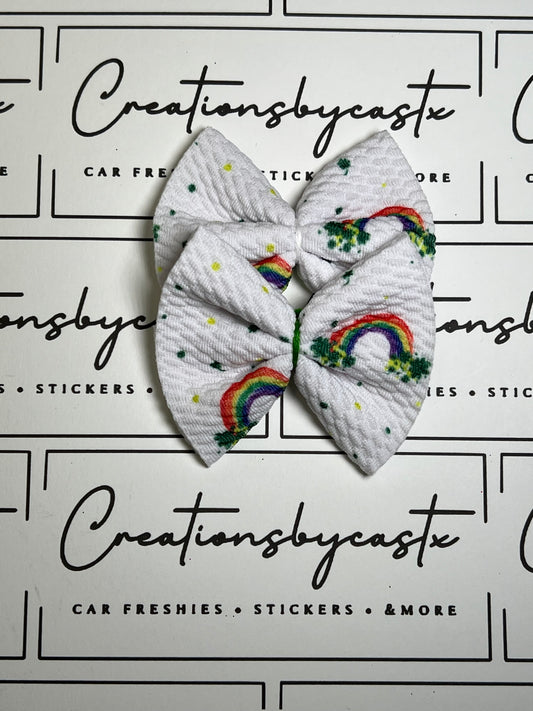 Rainbow Freshie Bow