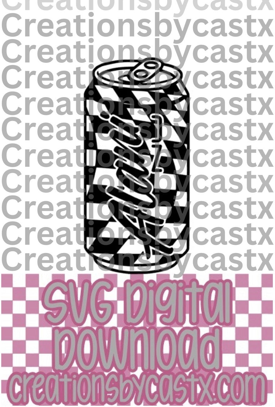 AN Tall Can SVG