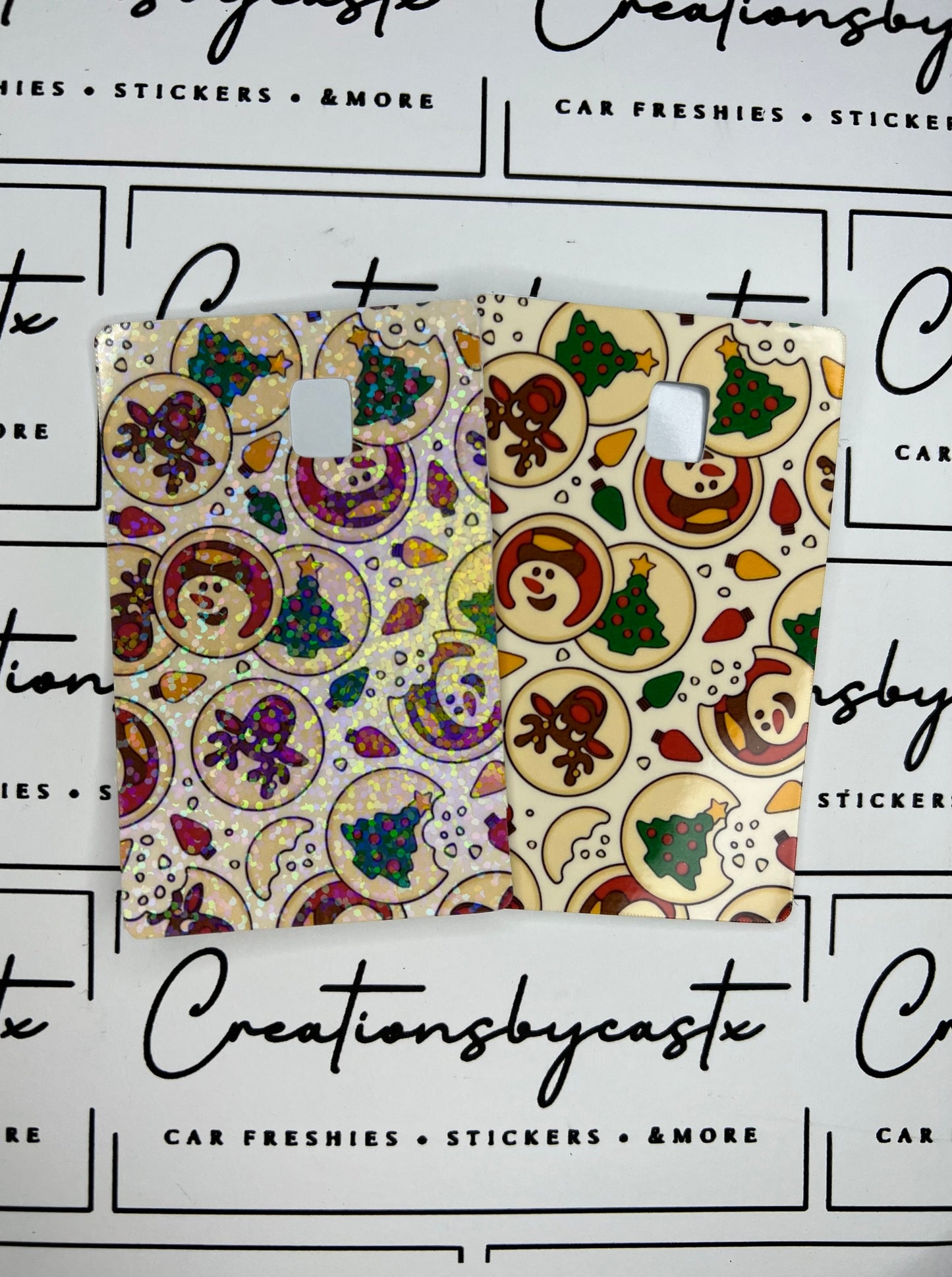 Christmas Cookies Card Skin