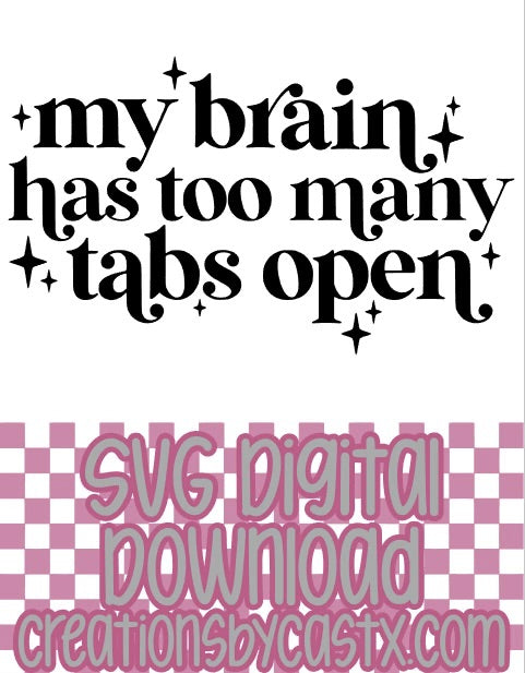 Too Many Tabs Open SVG