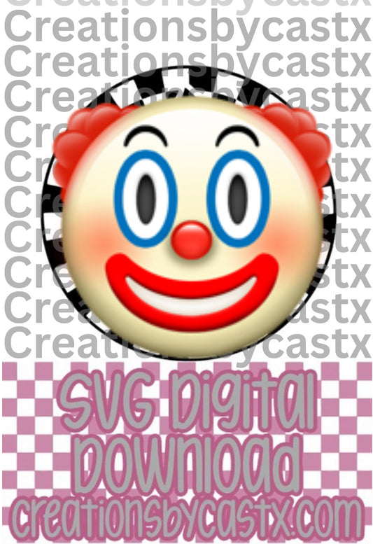 Penny Checkered Circle SVG