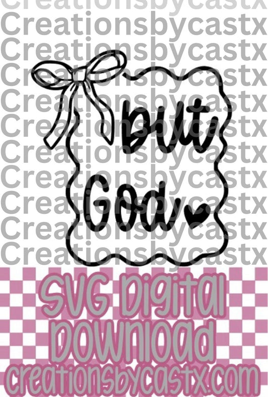 but God Frame SVG