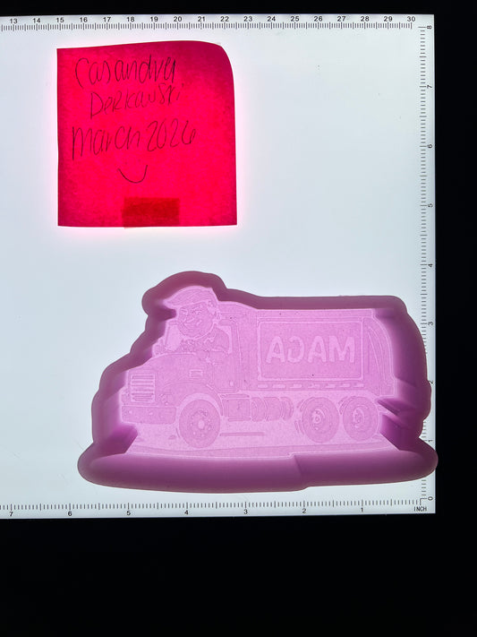 Maga Garbage Truck Destash Mold