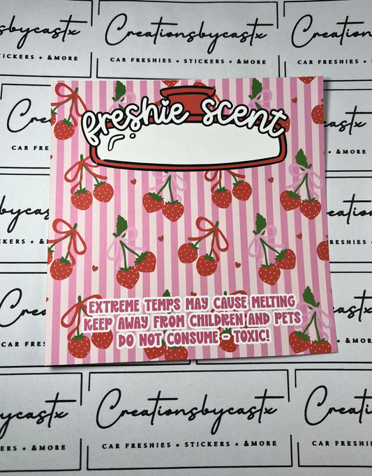 Strawberry Bag Inserts