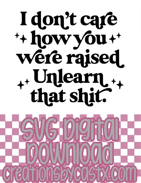 Unlearn That SVG