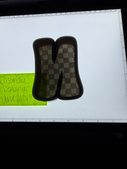 Checkered N Destash Mold