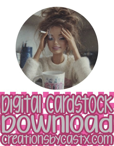 Doll 11 Digital Cardstock