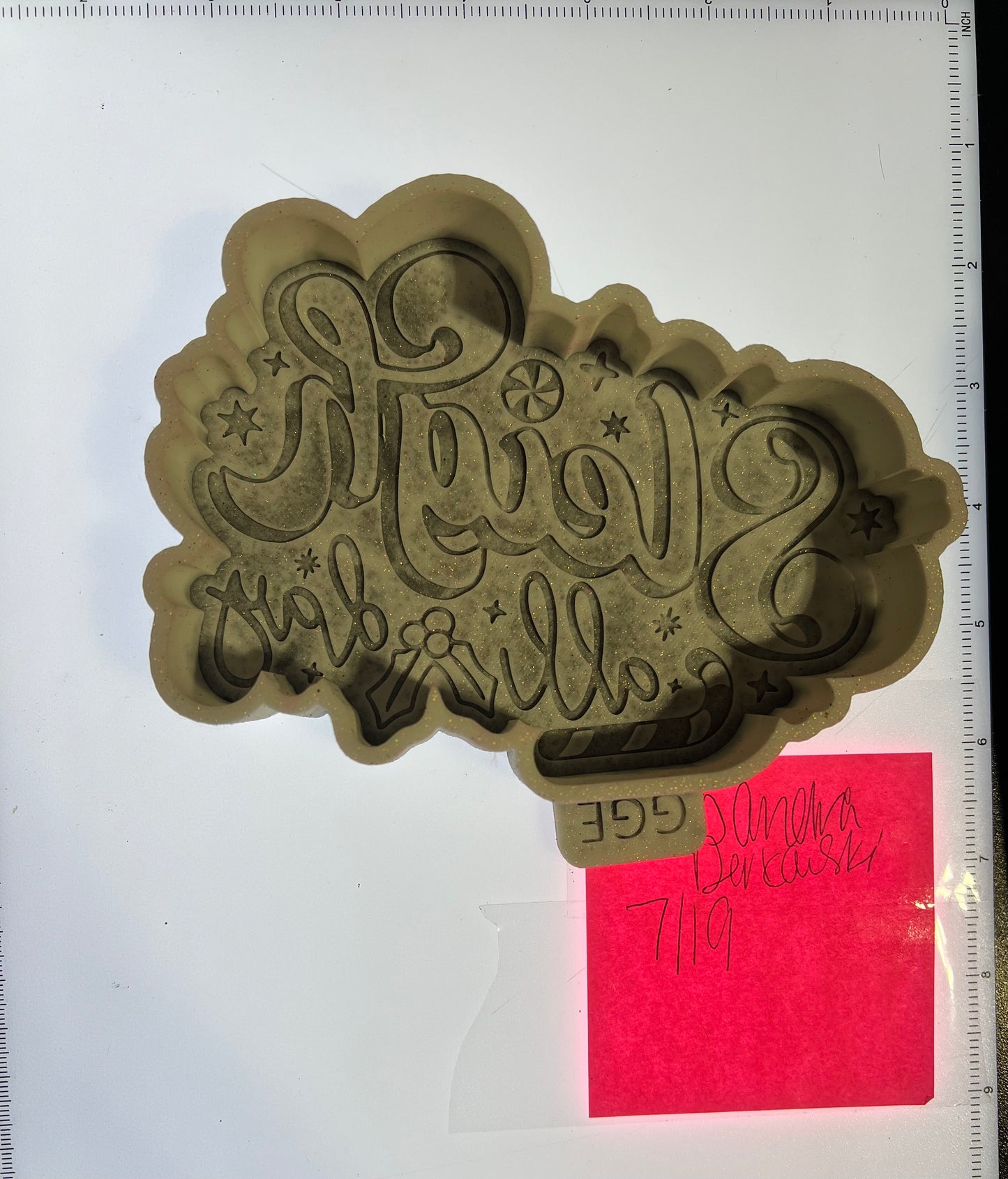 Sleigh All Day Destash Mold - GGE