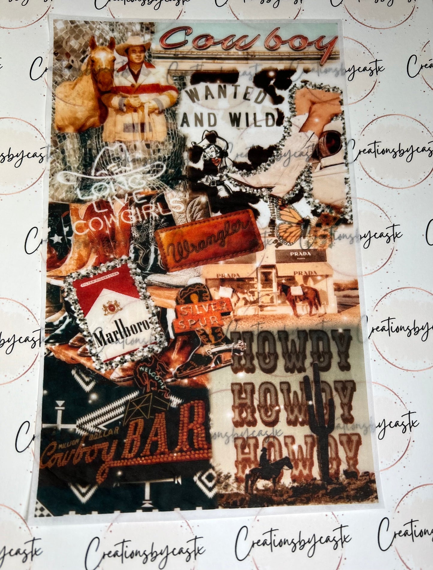 5x8 Western Tissue Paper