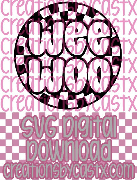 Wee Woo Check Circle SVG