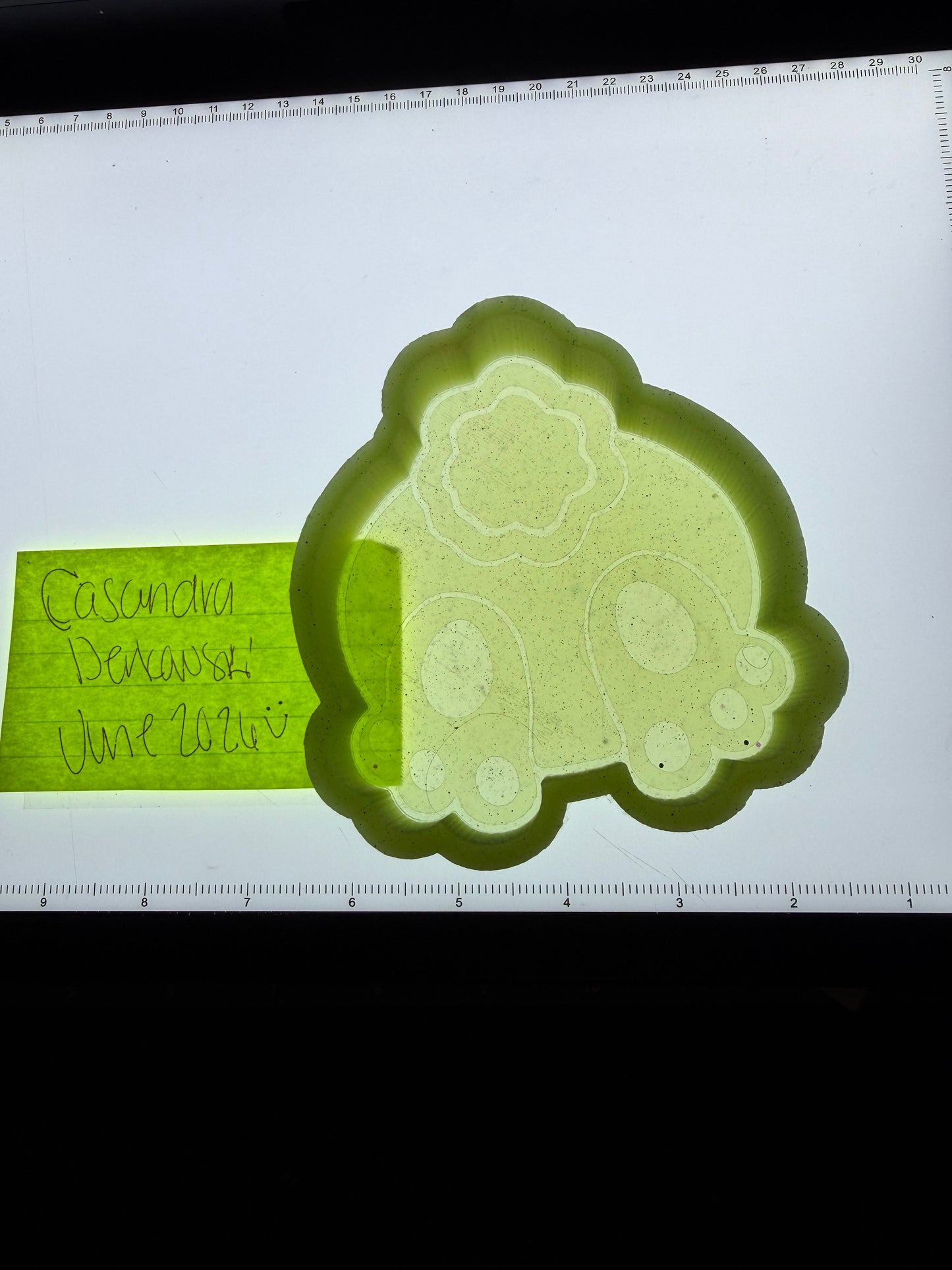 Bunny Butt Destash Mold