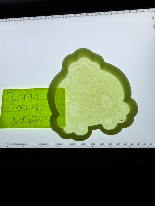 Bunny Butt Destash Mold