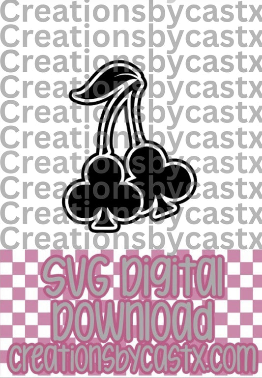 Club Cherries SVG