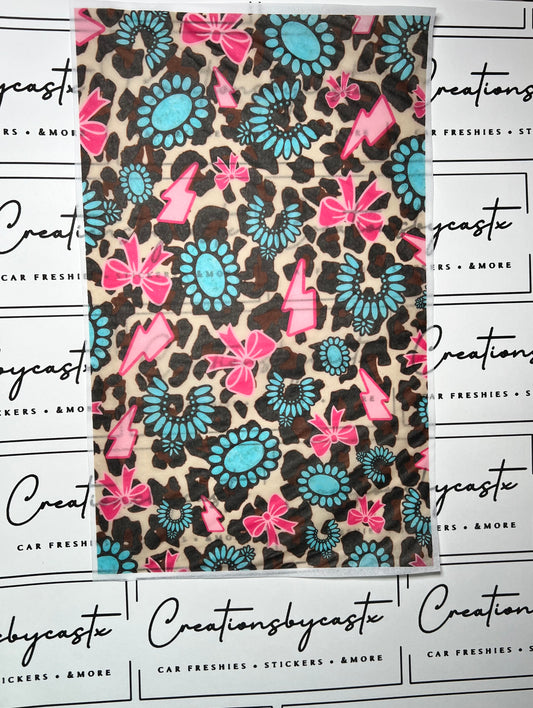 CBC Leopard Concho Bow Tissue Paper