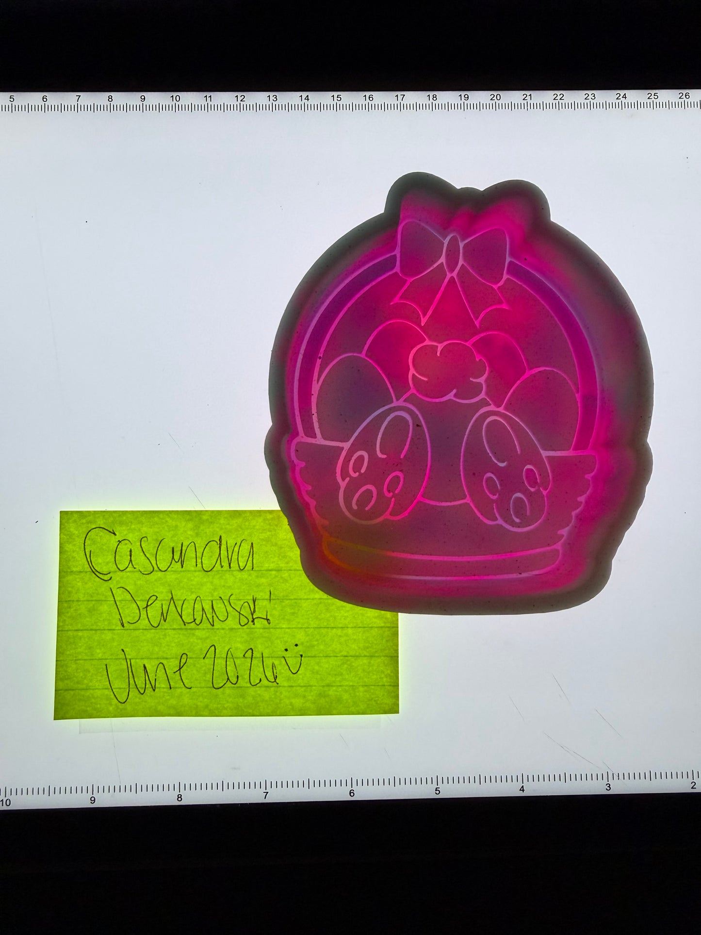 Bunny Basket Destash Mold