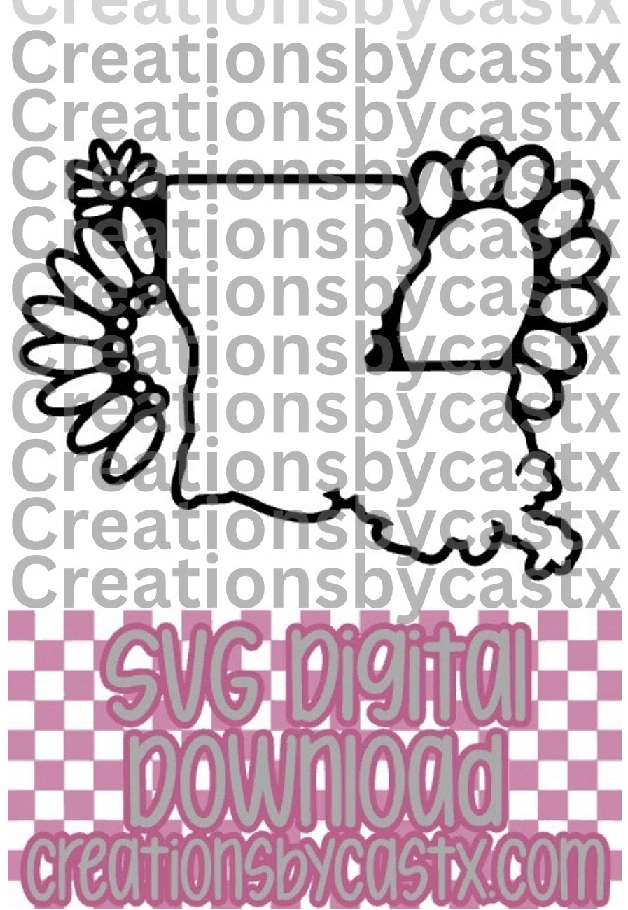Louisiana Squash Conch SVG