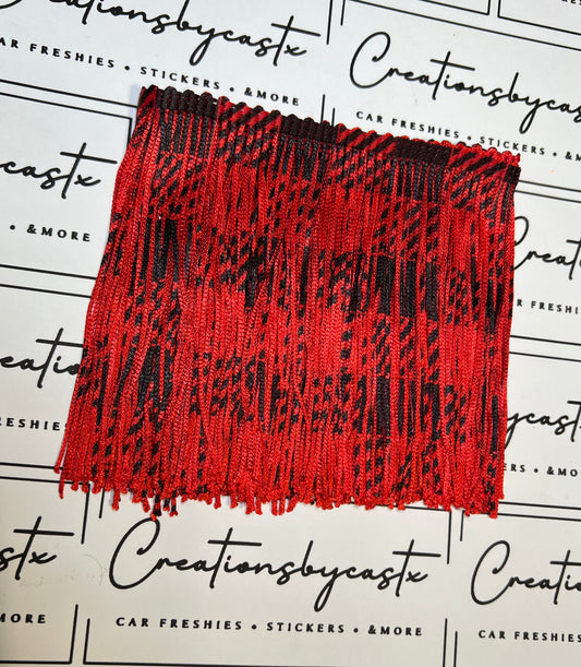 Buffalo Plaid Fringe - RTS