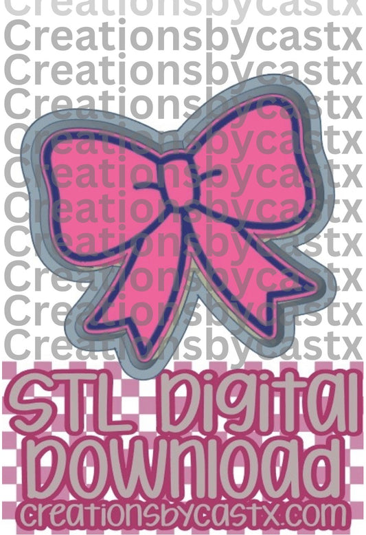 Cardstock Bow STL