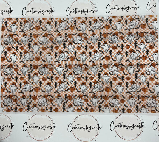 Orange Ghost Tissue Paper