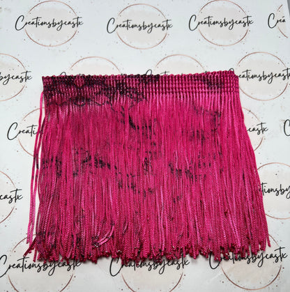 Pink Stone Fringe