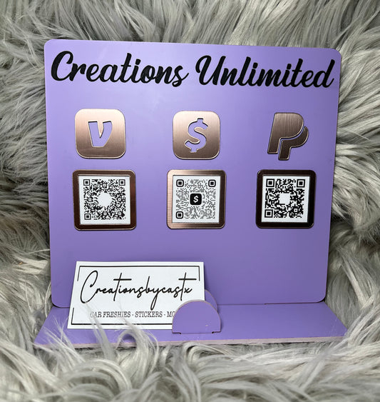 Square Scan to Pay w/Business Card Slot