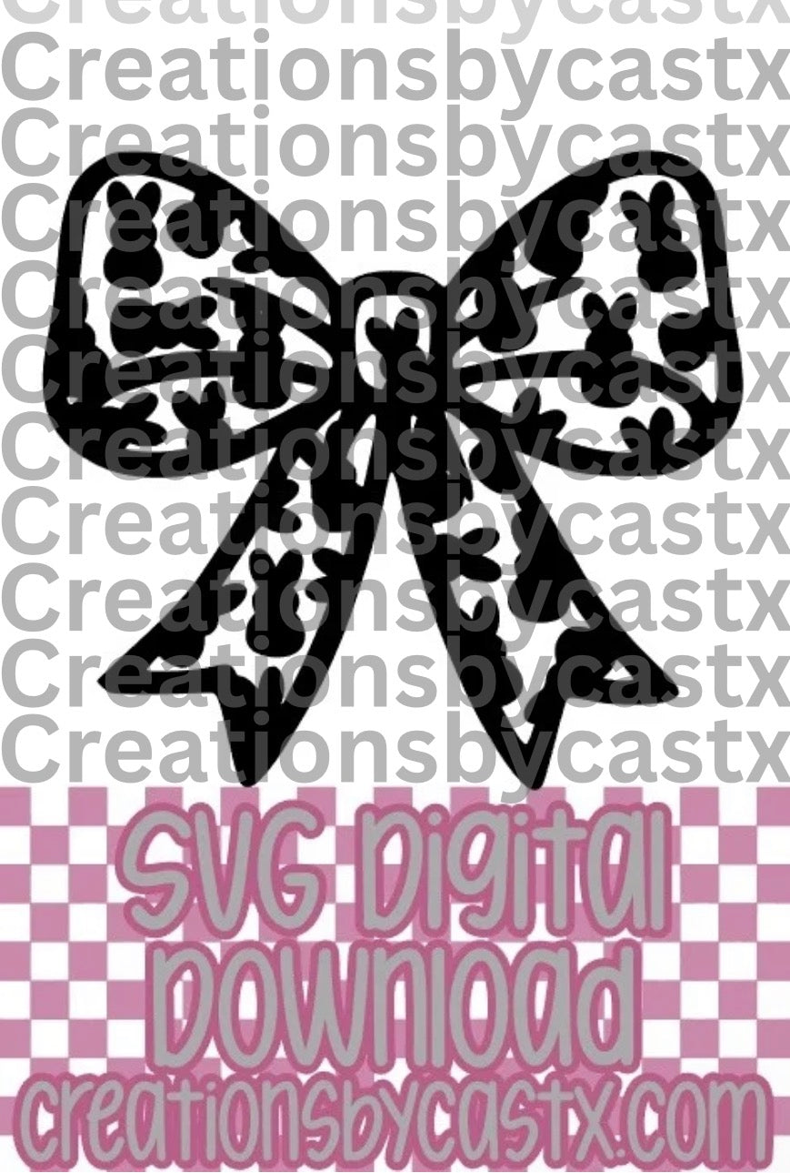 Bunny Bow SVG