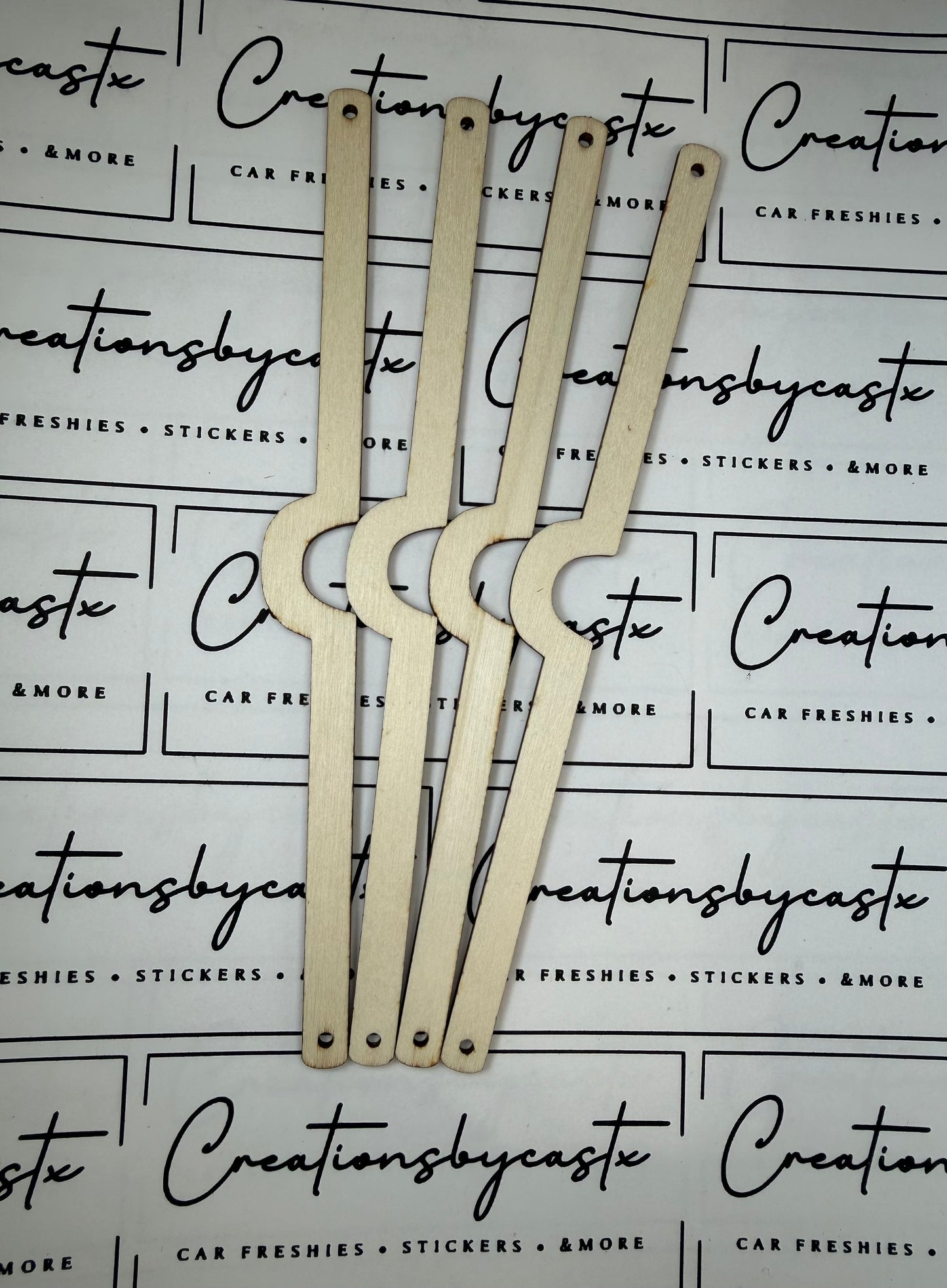 Wooden Car Charm Hanger
