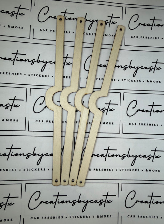 Wooden Car Charm Hanger