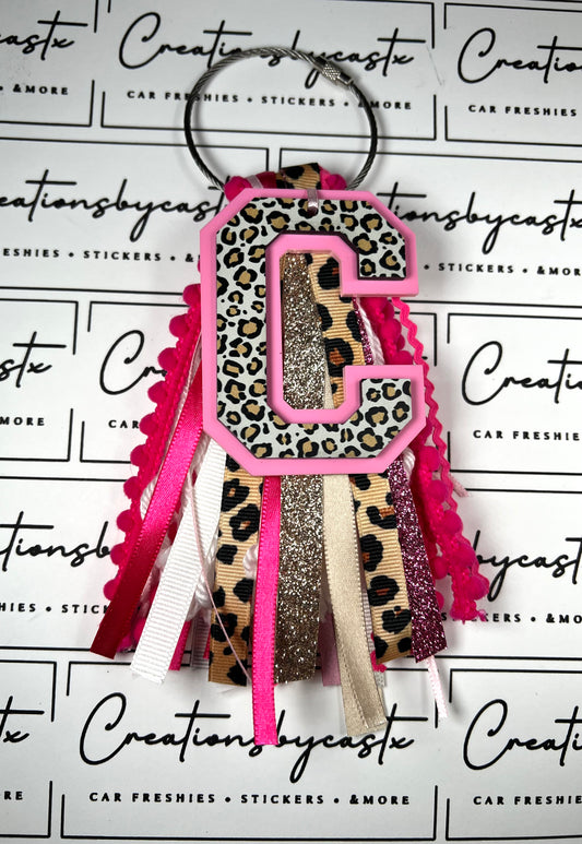 Initial Bag Charm