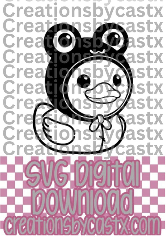 Frog Duck SVG