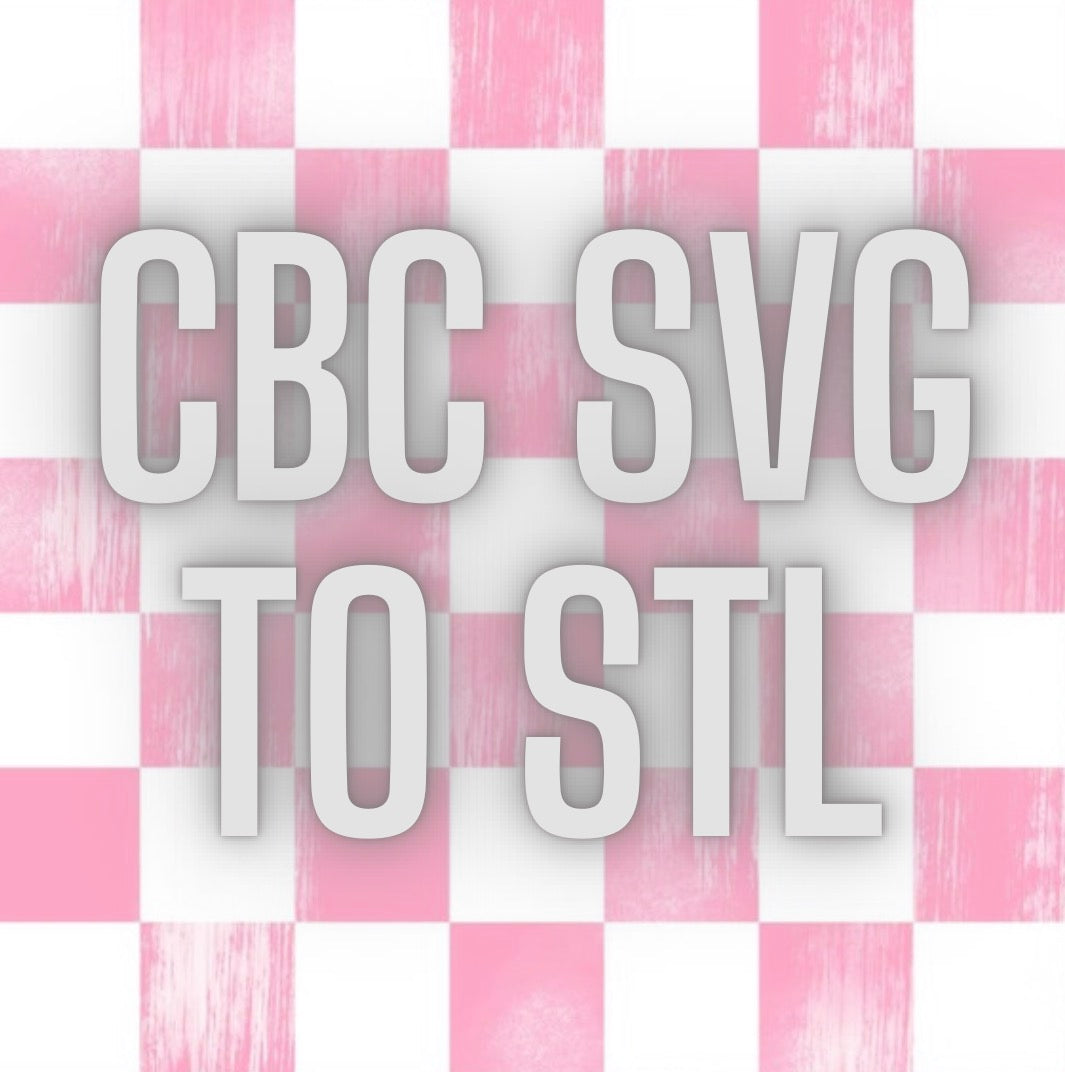 Convert CBC SVG to STL