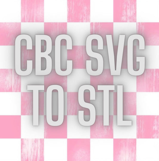 Convert CBC SVG to STL