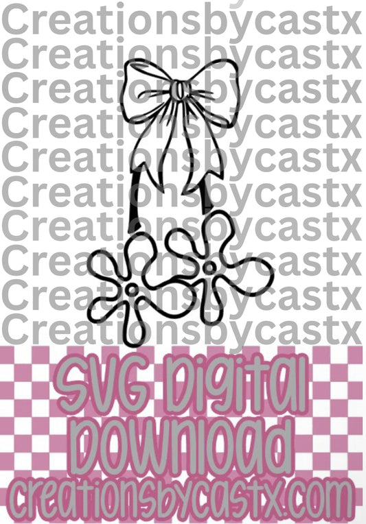 Sky Flower Cherries SVG