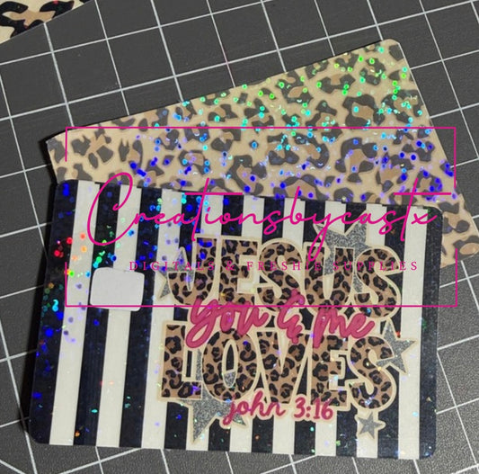 Jesus Stripes Card Skin