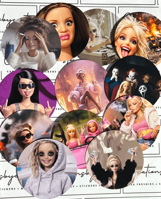 Doll Round Cardstock