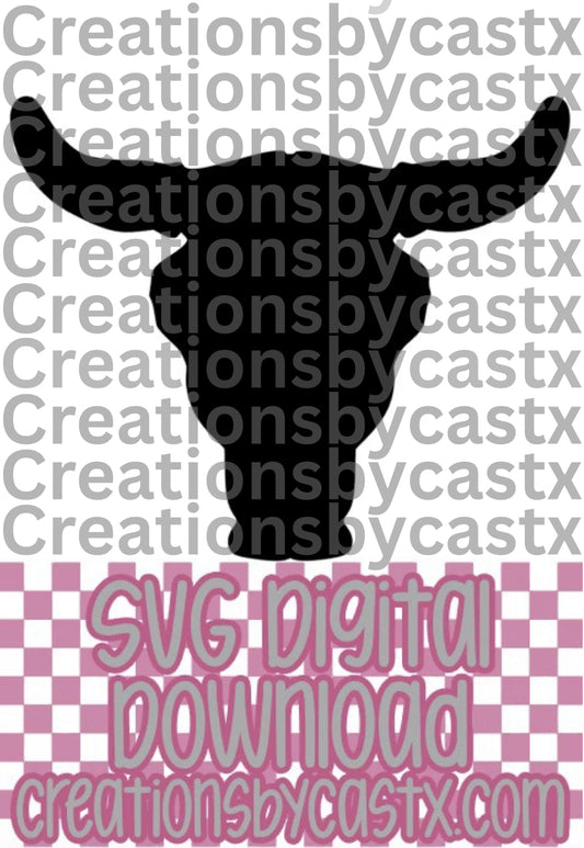 Plain Bull For Inserts SVG
