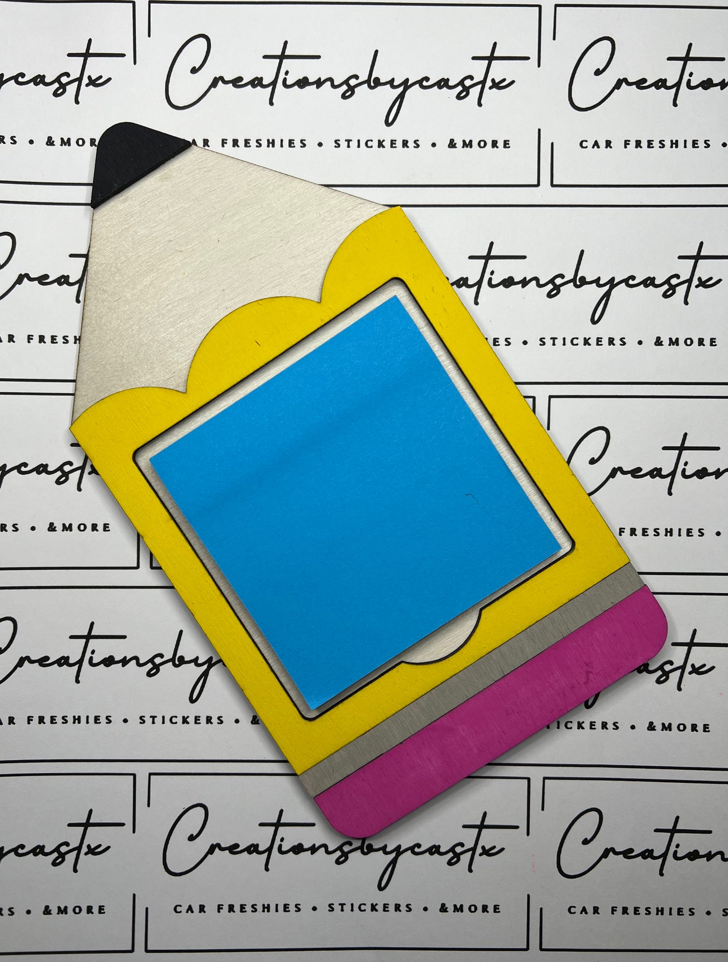 Pencil Notepad Holder