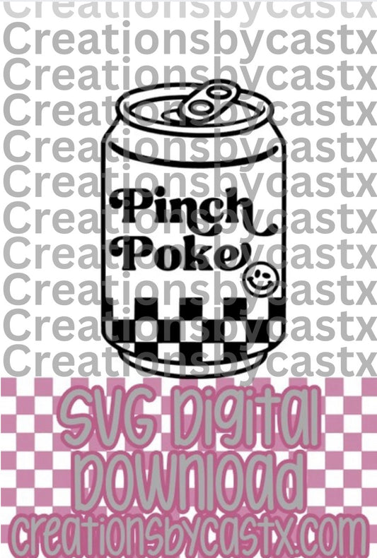 Pinch Poke Can SVG