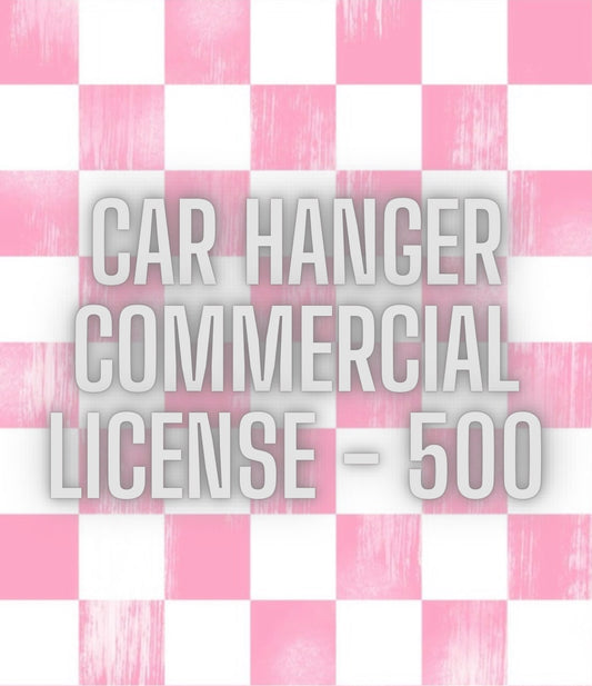 2.0 Car Hanger Commercial License ONLY