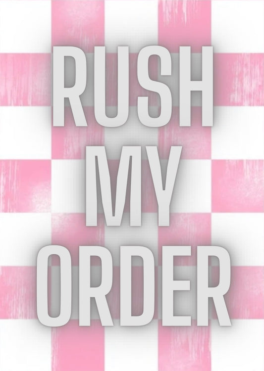 Rush Order Between $41 & 90