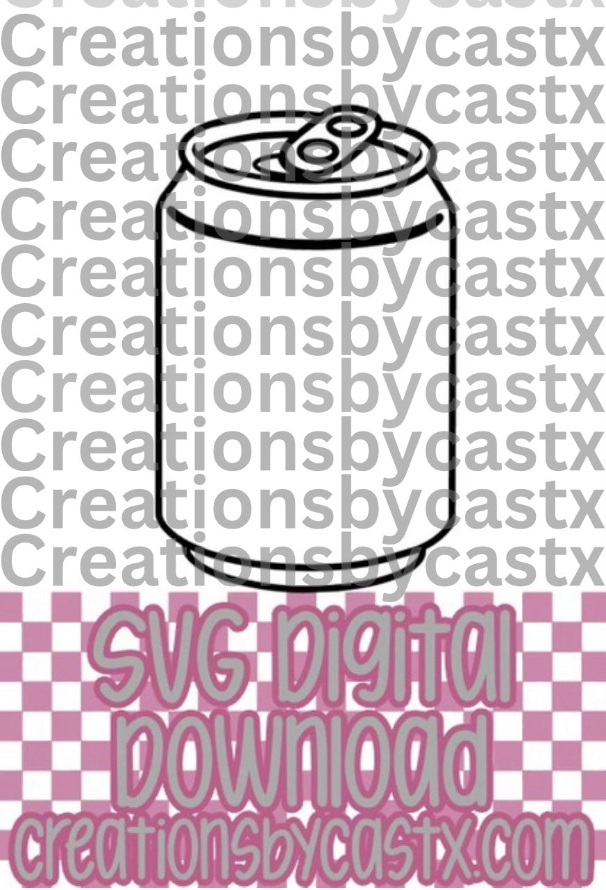 Plain Can SVG