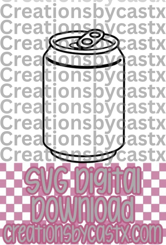 Plain Can SVG
